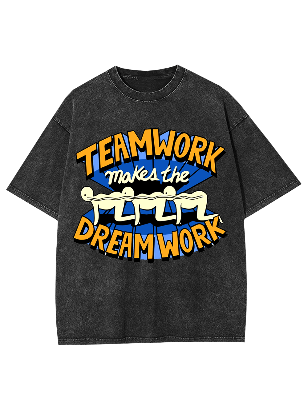 Teamwork Makes the Dream Work Washed Tshirt