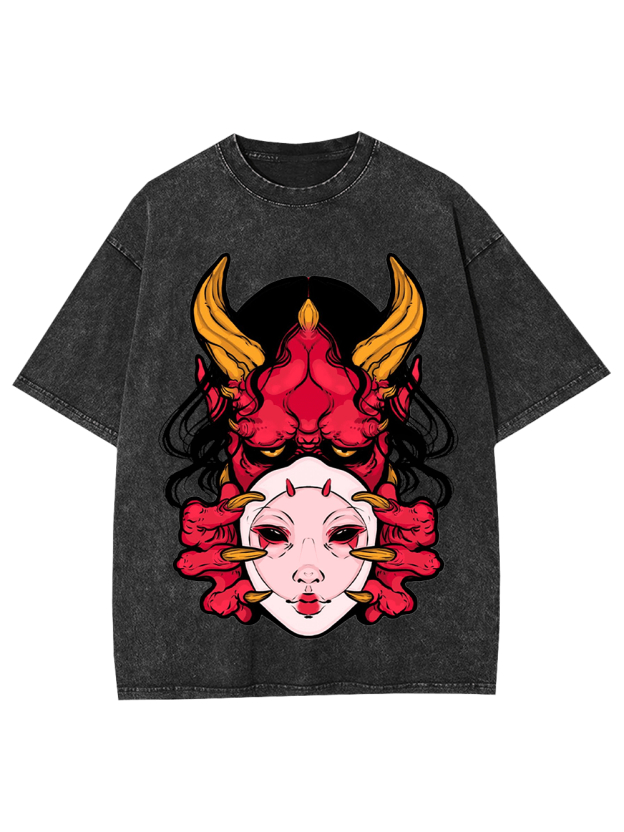 Duality of Demons Washed Tshirt
