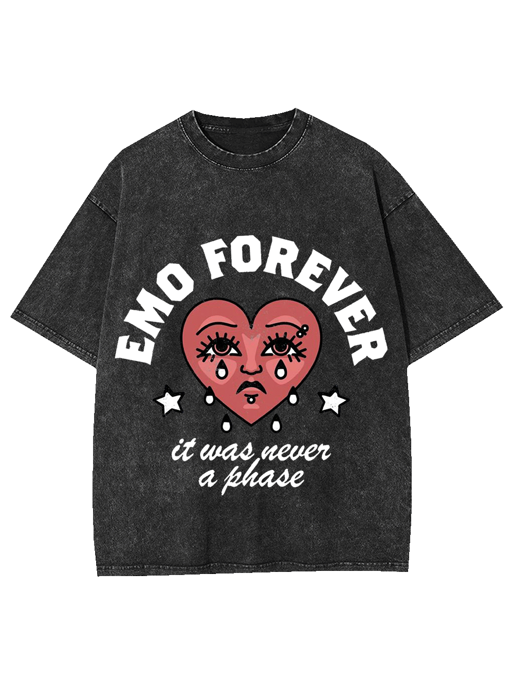 EMO FOREVER WASHED TSHIRT