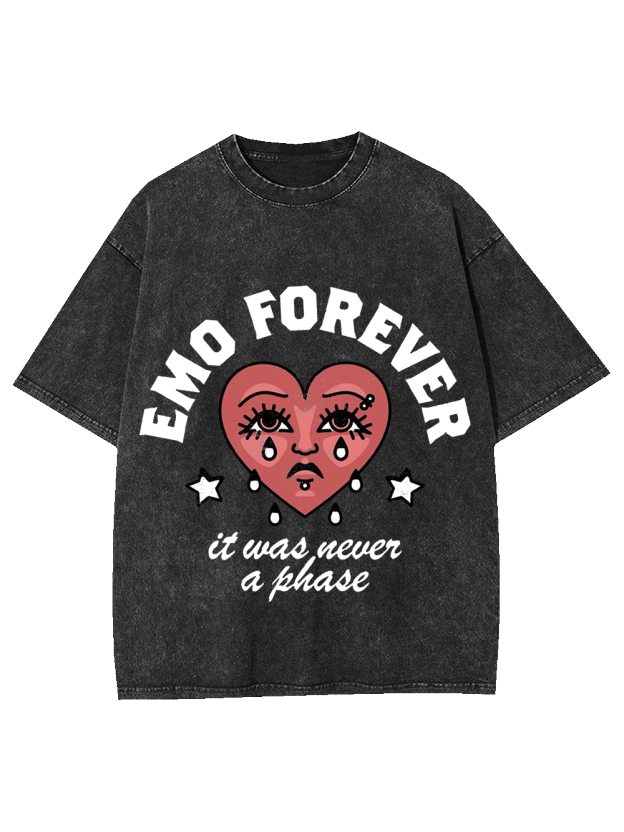 EMO FOREVER WASHED TSHIRT