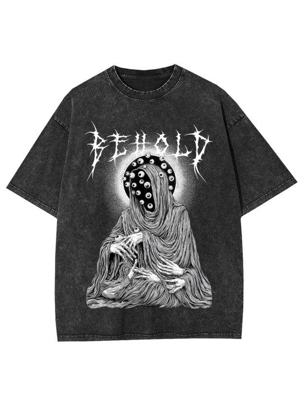 Behold the All-Seeing Washed Tshirt
