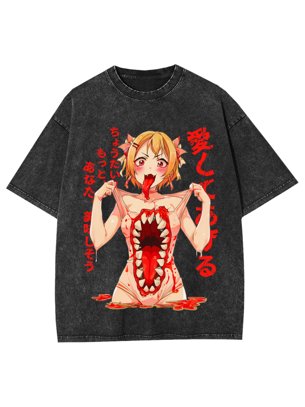 Love Devours All Washed Tshirt