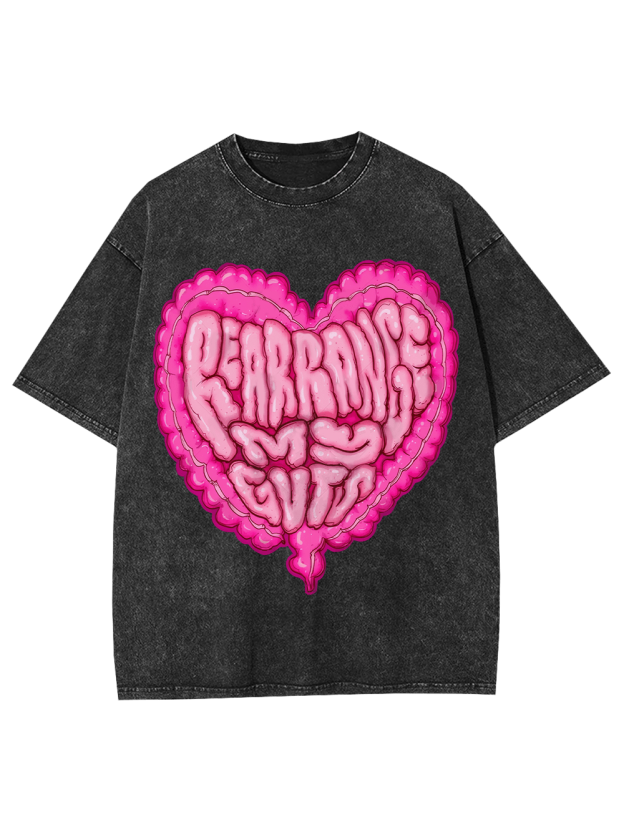 Rearrange My Guts Washed Tshirt