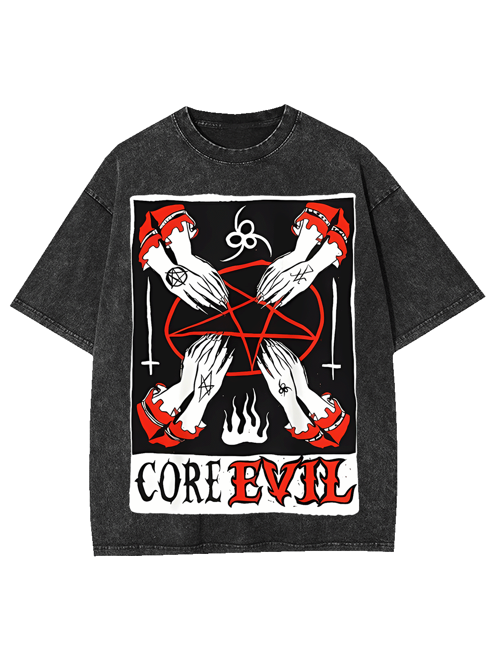 Core Evil Washed Tshirt