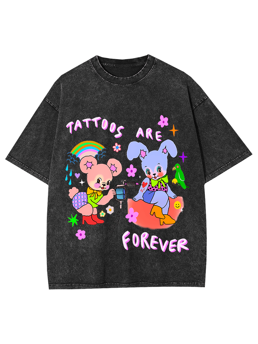 Tattoos Are Forever Washed Tshirt