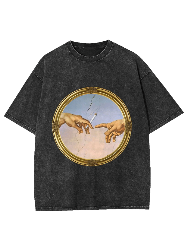 The Smoking Creation Washed Tshirt