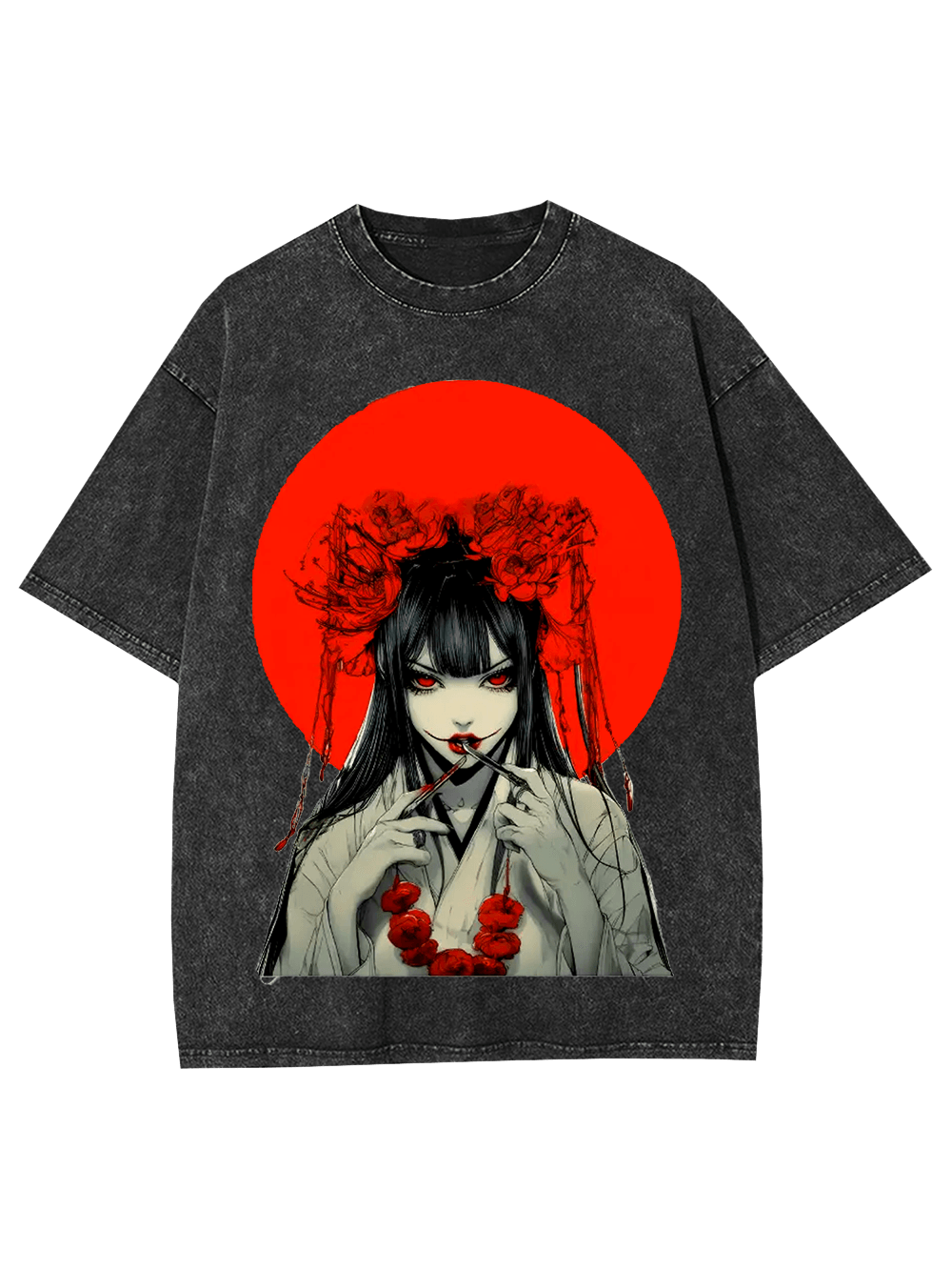 Crimson Enchantress Washed Tshirt