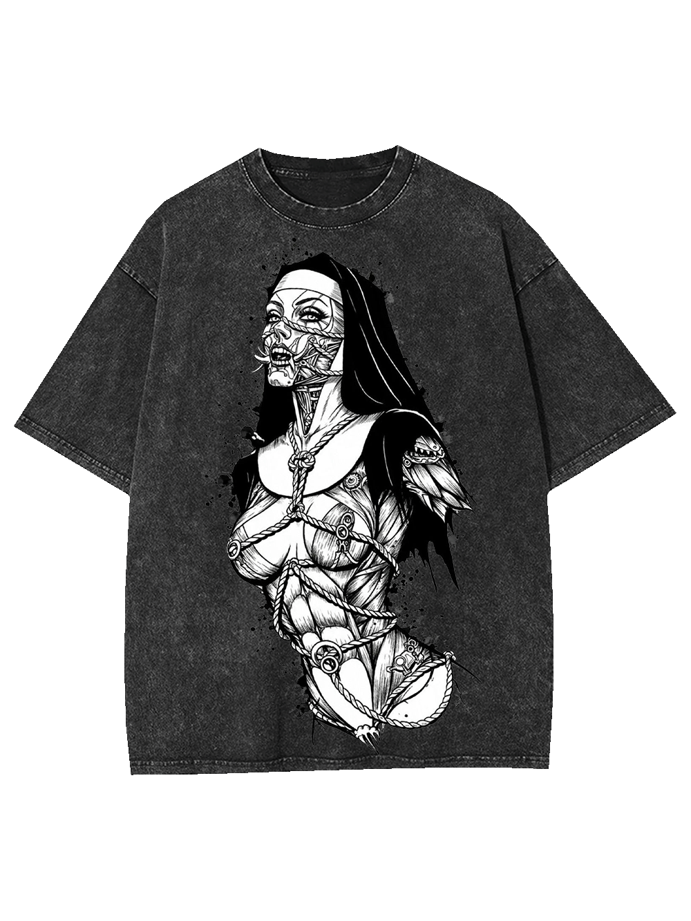 BOUND AND BROKEN WASHED TSHIRT