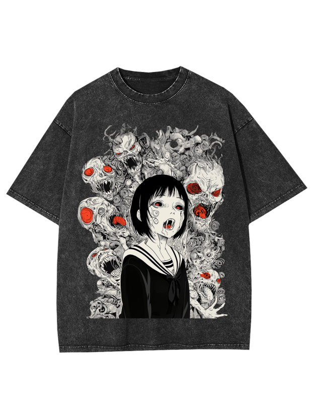 Haunted by the Horde Washed Tshirt