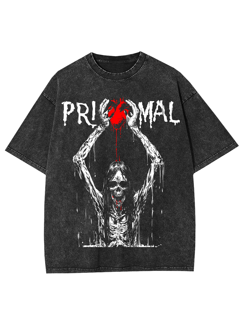 Primal Washed Tshirt-ClassyOutlaw Sale