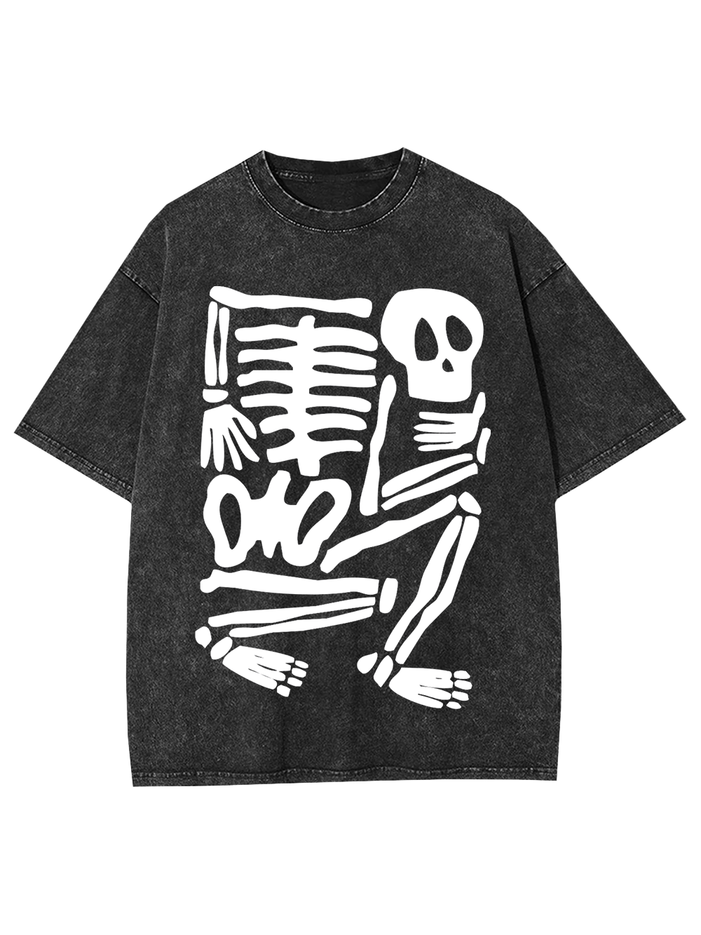 Skeleton Puzzle Washed Tshirt