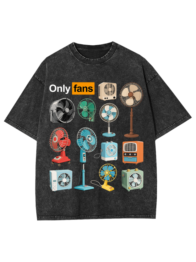 Only Fans Washed Tshirt