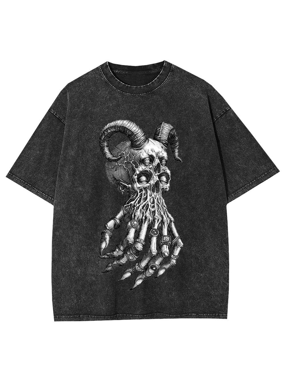 Infernal Grasp Washed Tshirt