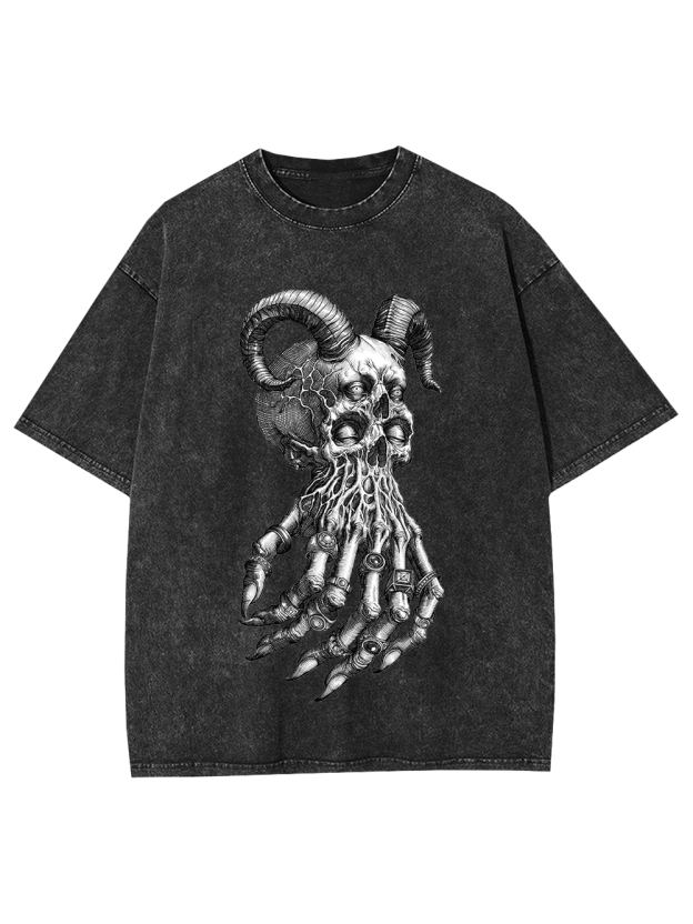Infernal Grasp Washed Tshirt