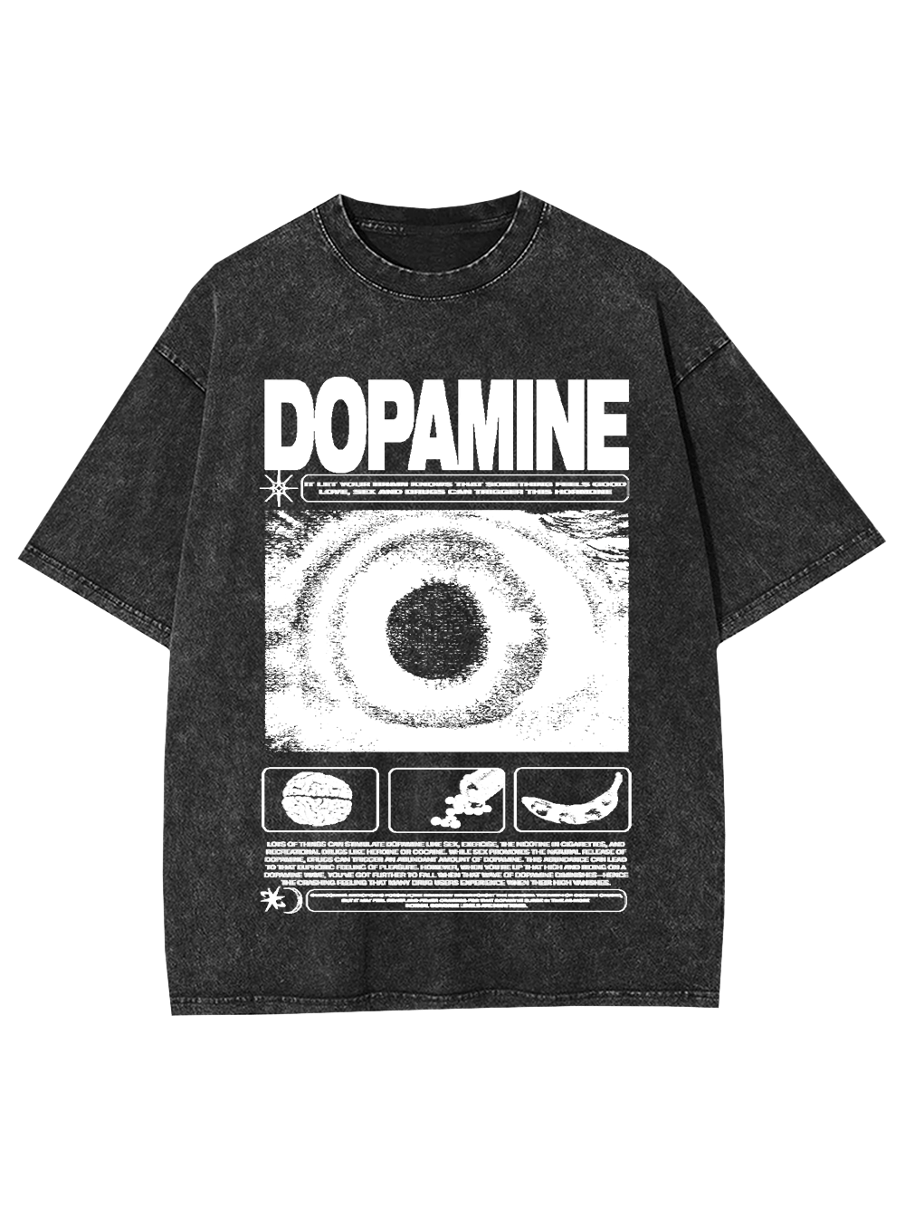 Dopamine Rush Washed Tshirt