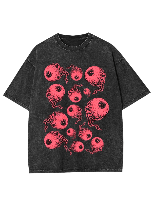 Floating Eyes Washed Tshirt