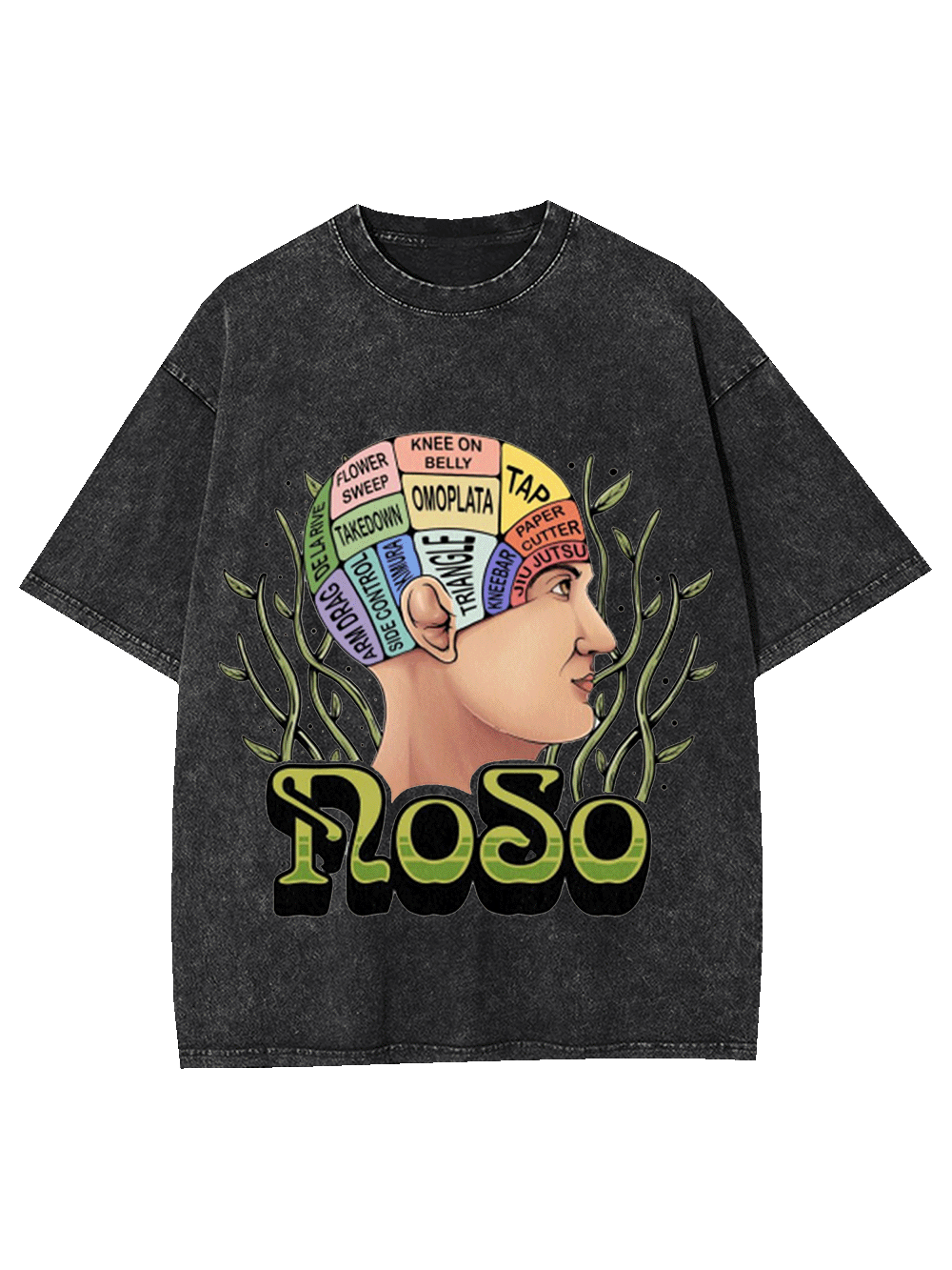 Noso Washed Tshirt-ClassyOutlaw Sale
