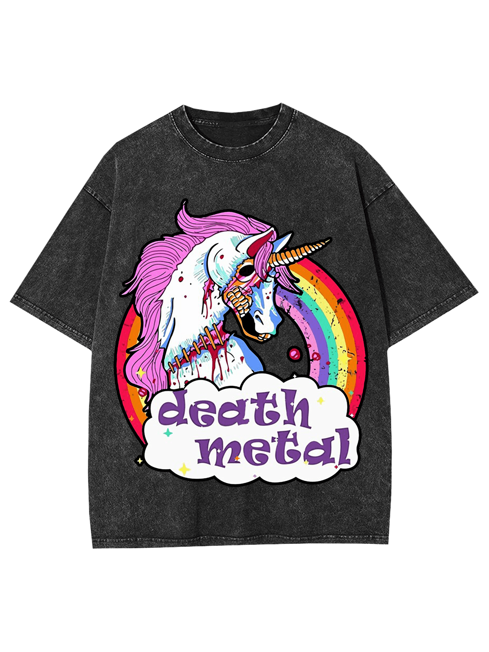 Death Metal Washed Tshirt