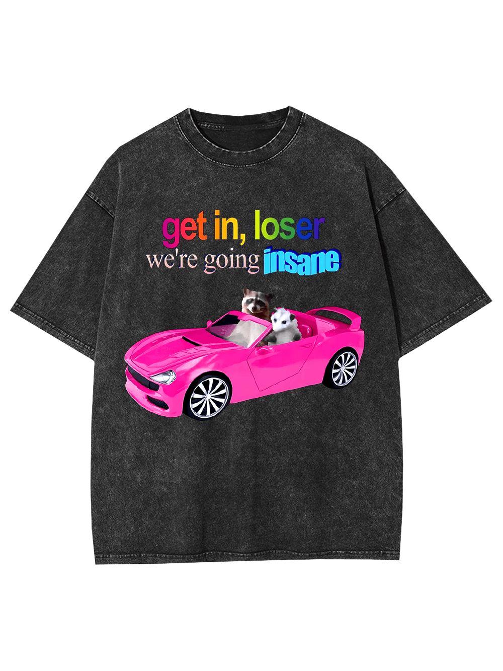 Get in, Loser Washed Tshirt