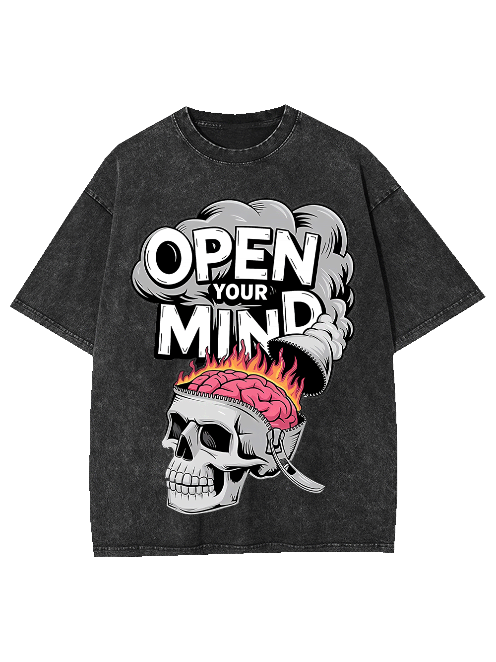 OPEN YOUR MIND WASHED TSHIRT