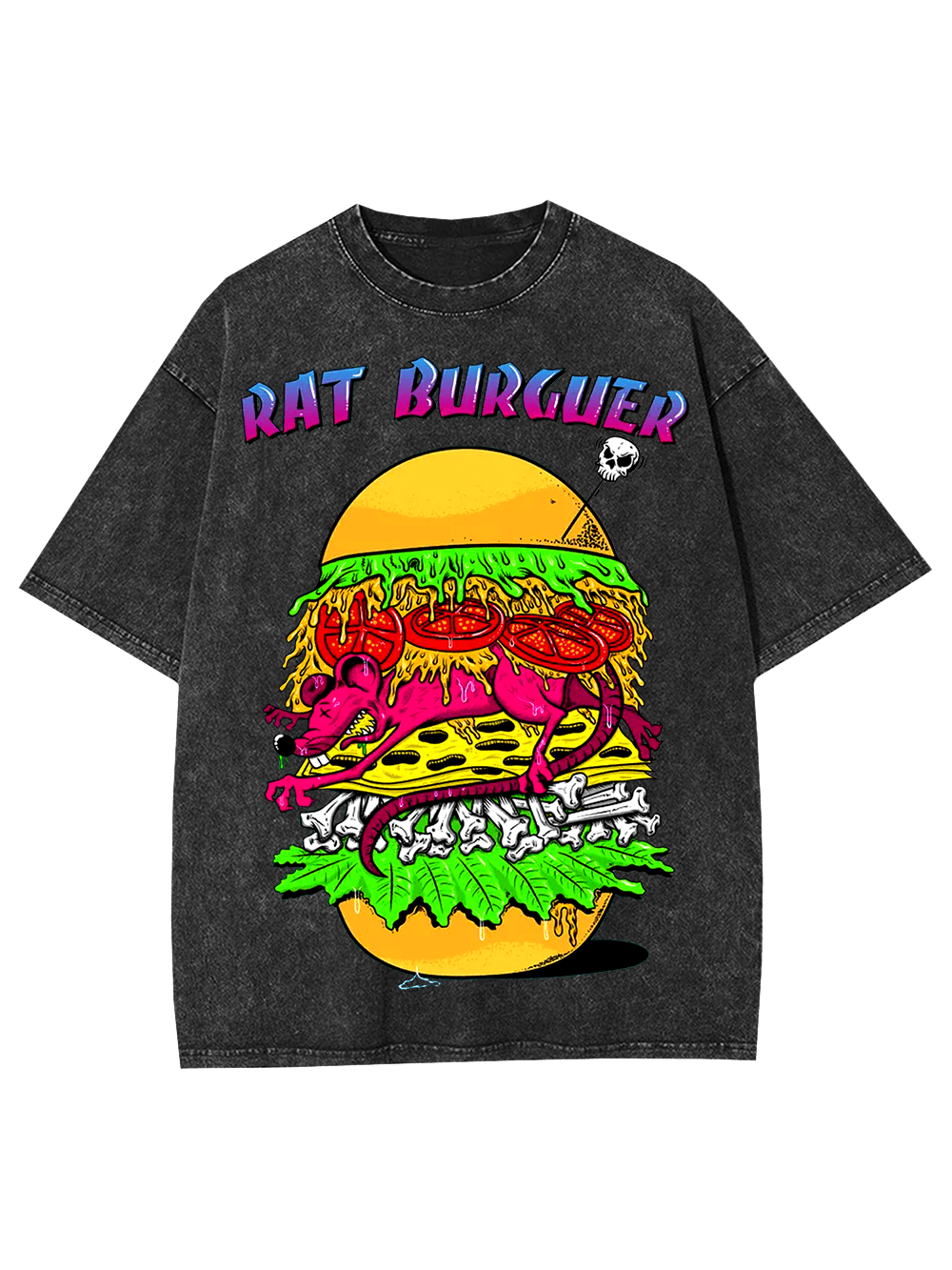 Rat Burger Washed Tshirt
