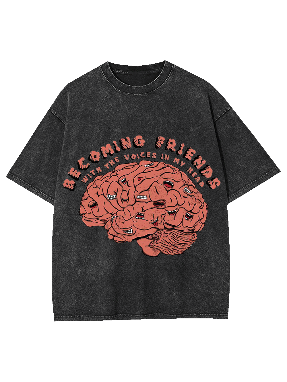 EMBRACING INNER CHAOS WASHED TSHIRT
