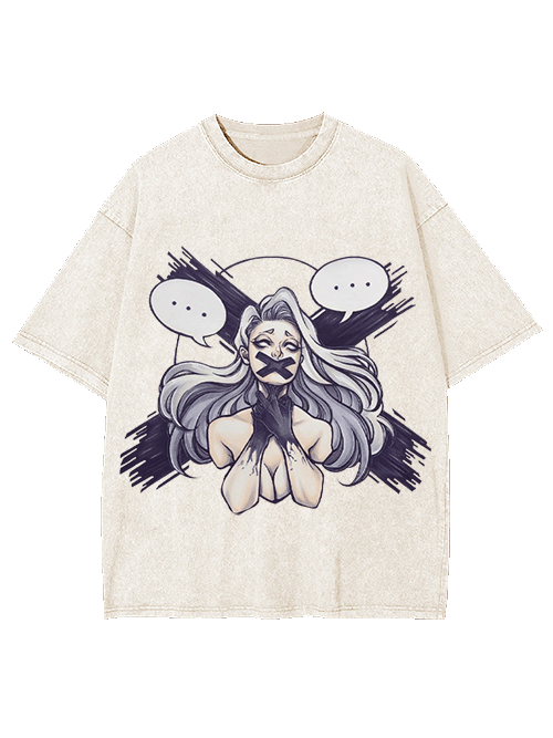 Silenced Emotions Washed Tshirt