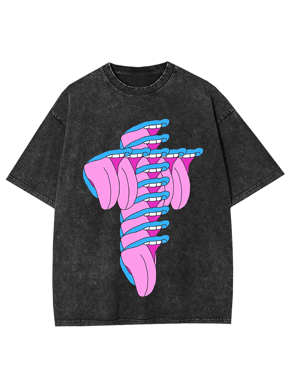 Tangled Tongues Washed Tshirt
