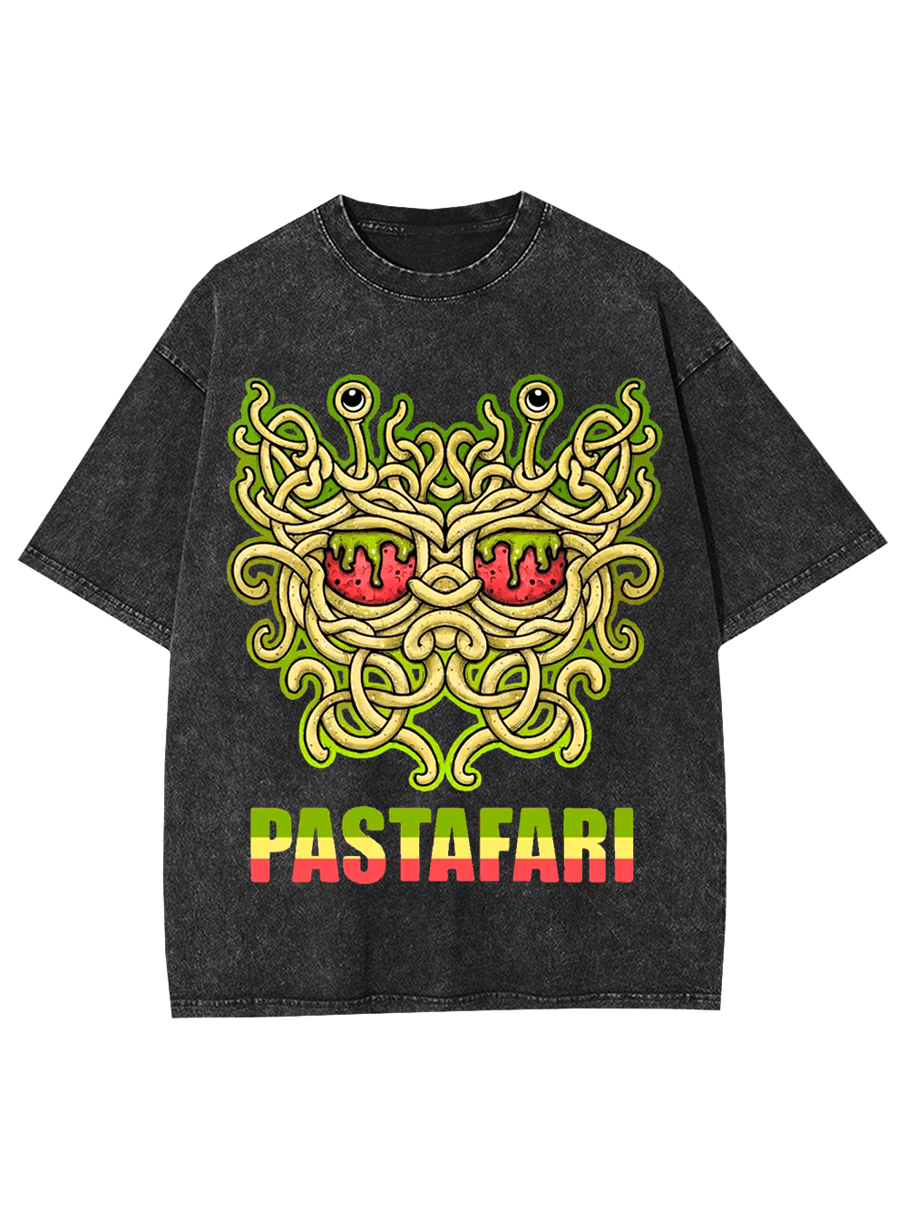 Pastafari Vibes Washed Tshirt