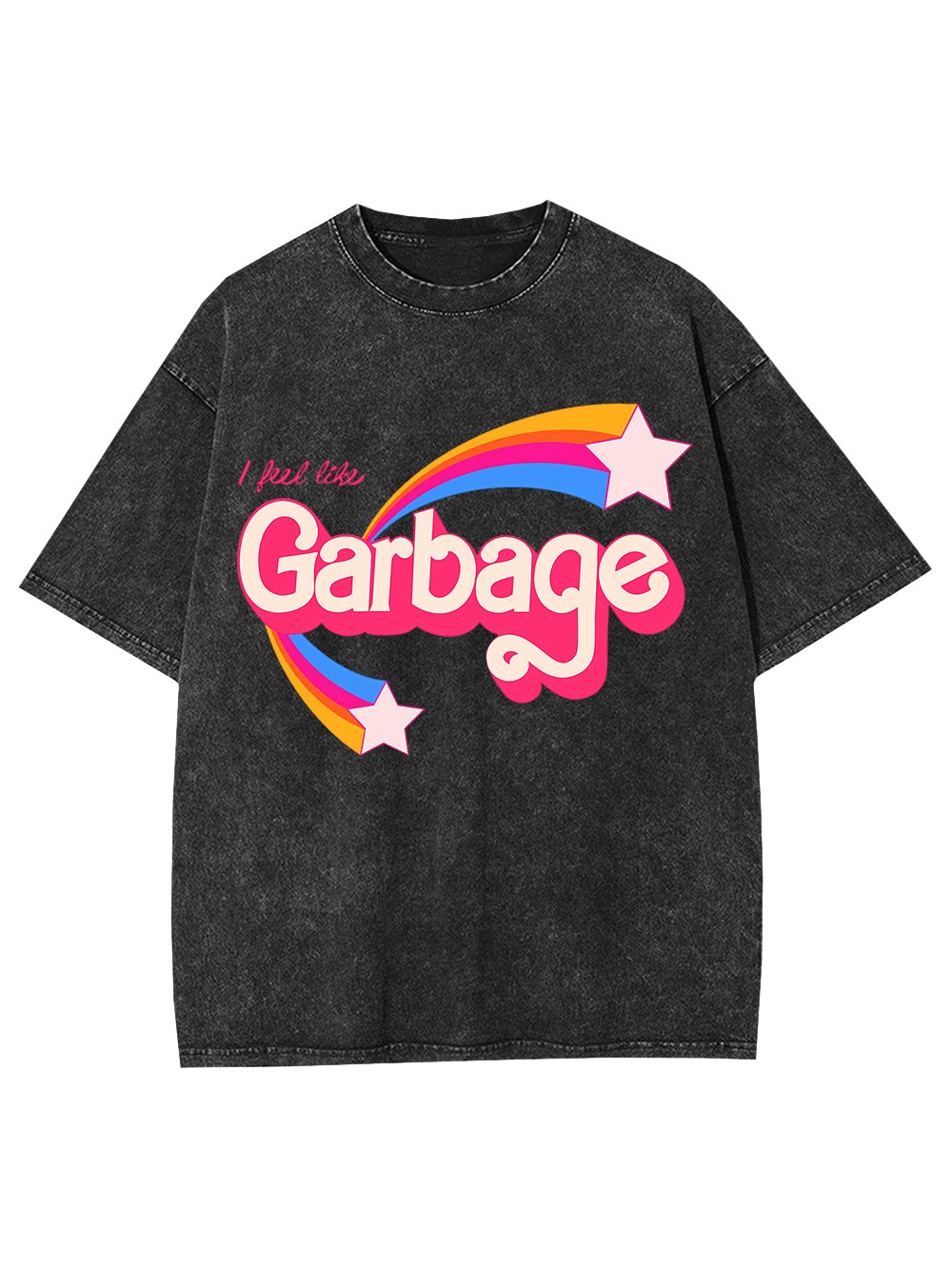 I Feel Like Garbage Washed Tshirt