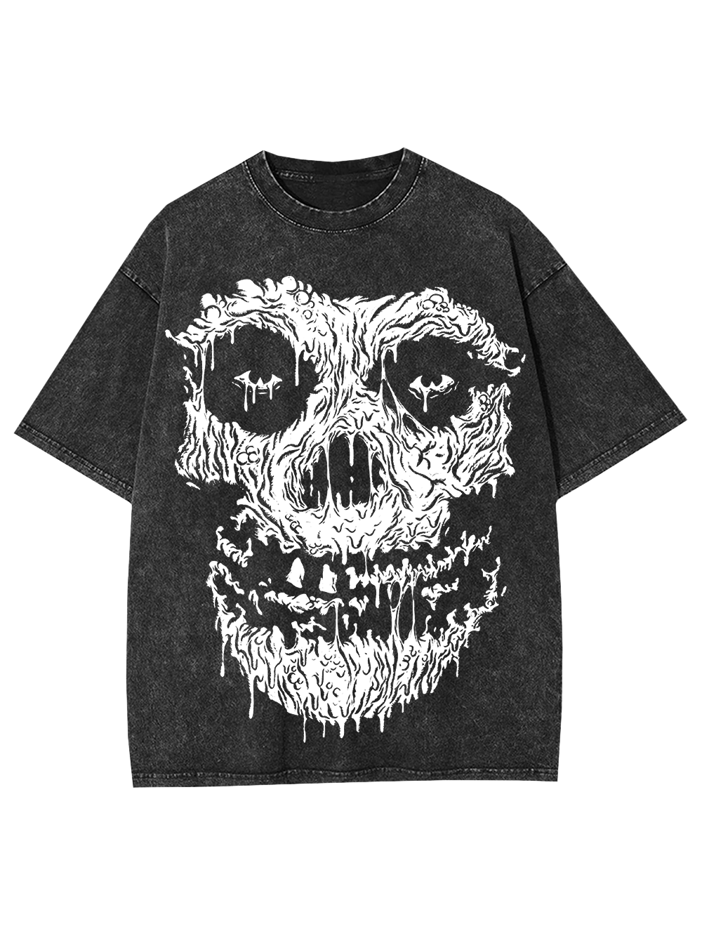 Dissolving Skull Washed Tshirt