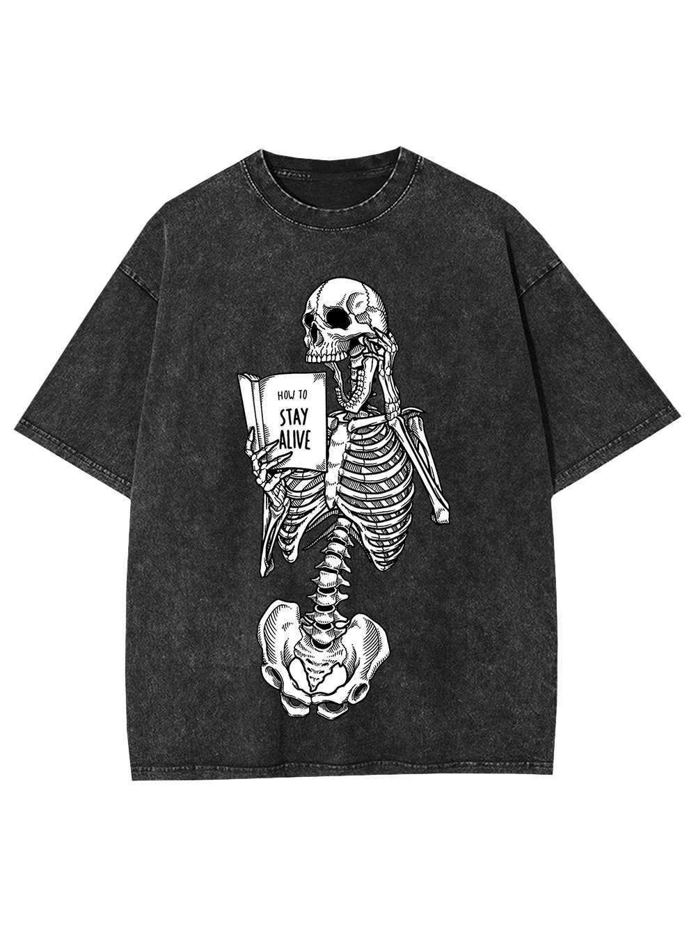 How to Stay Alive Washed Tshirt