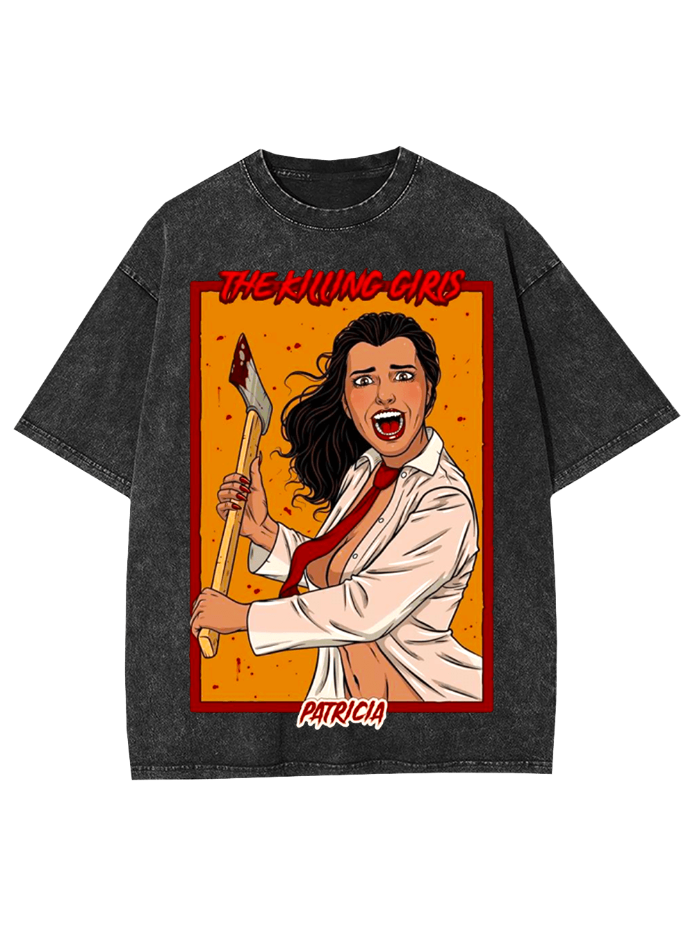 THE KILLING GIRLS WASHED TSHIRT