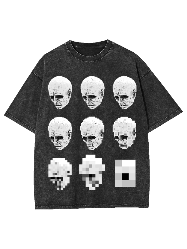 Descent into Pixels Washed Tshirt