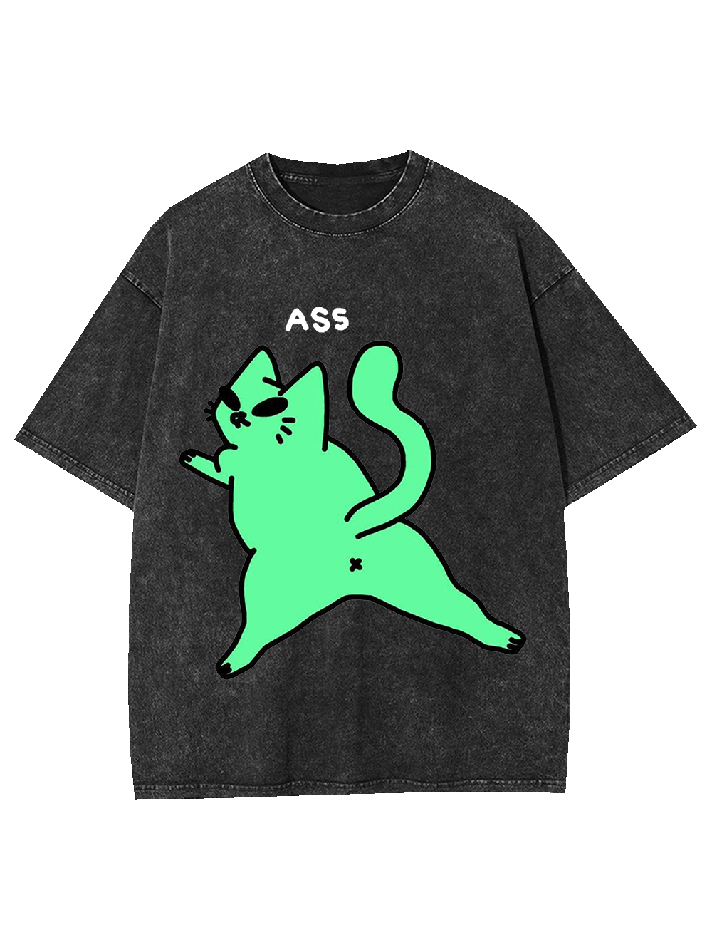 Cat's Ass Washed Tshirt