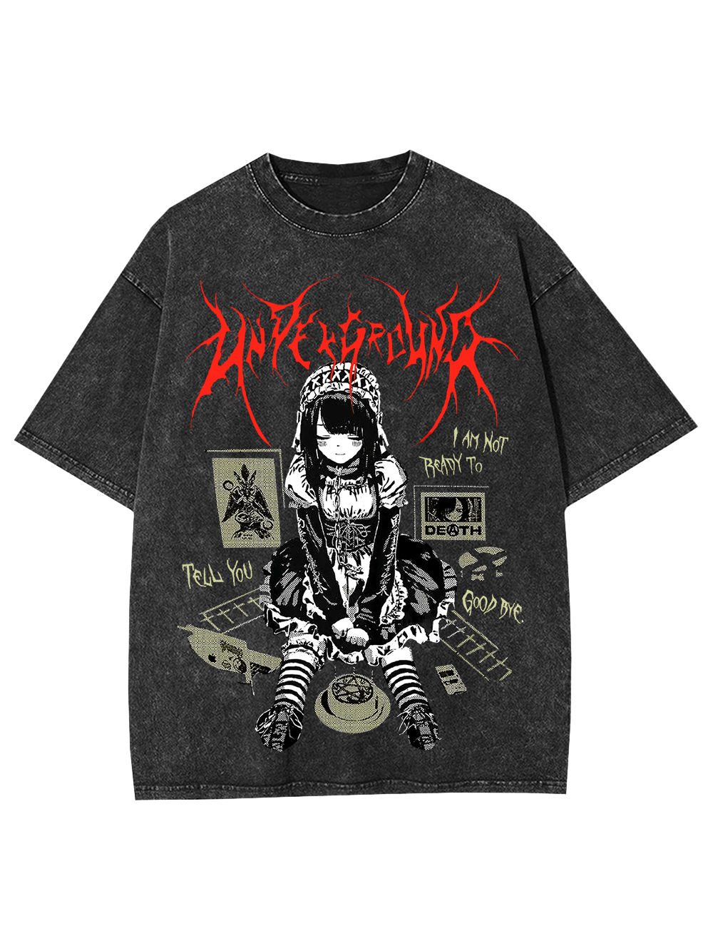 Not Ready to Say Goodbye Washed Tshirt