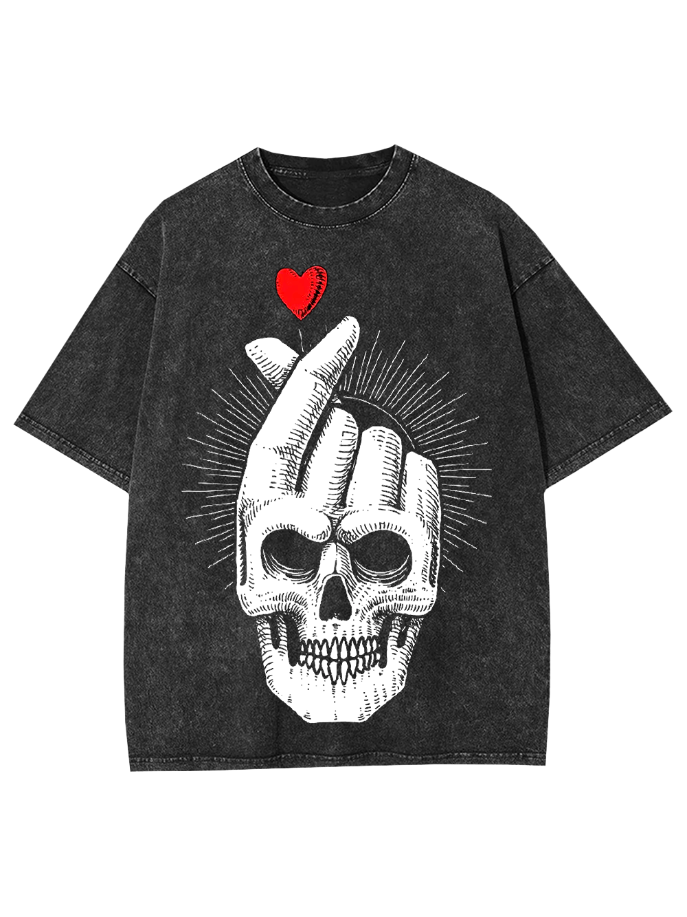 Skull of Love Washed Tshirt