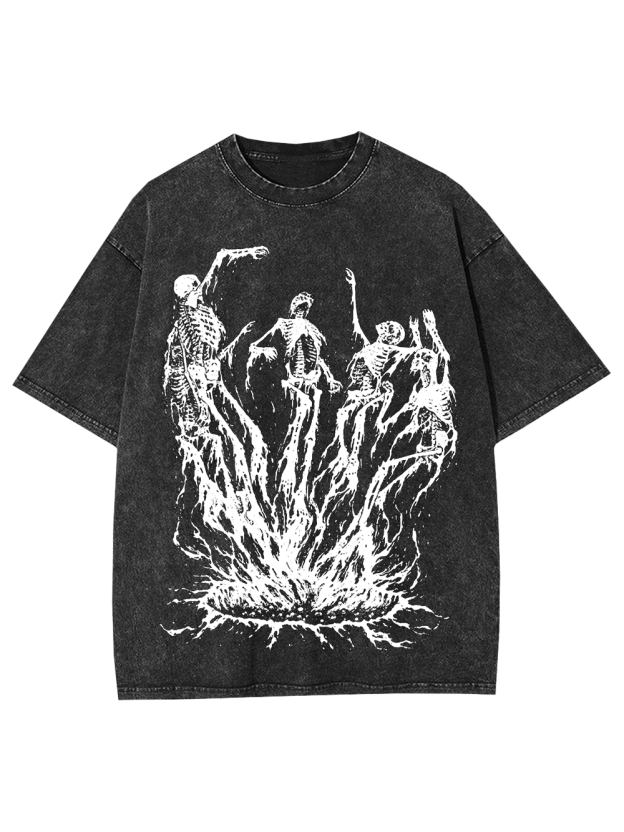 Rise from the Flames Washed Tshirt