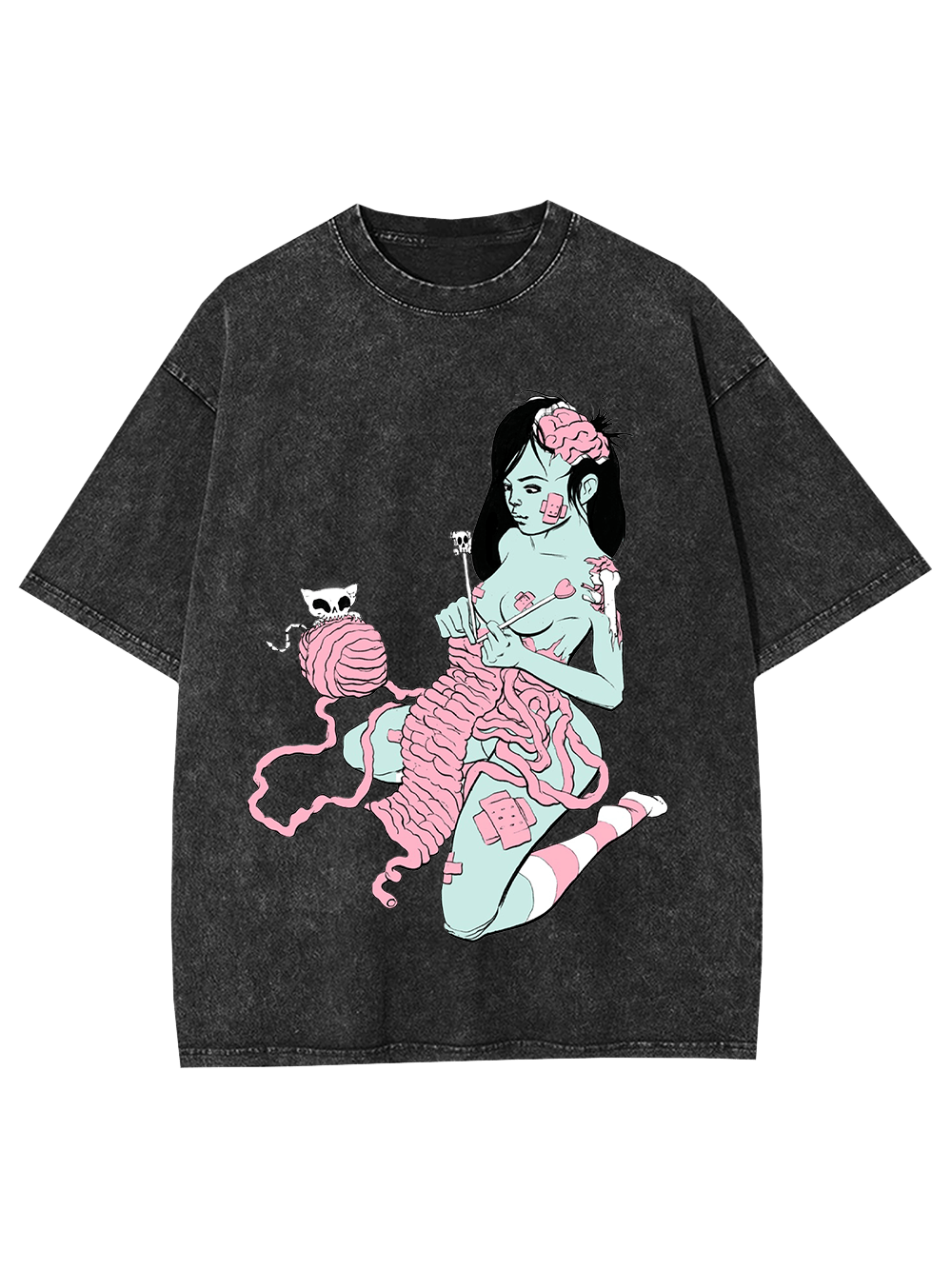 Knitting The Unraveled Self Washed Tshirt