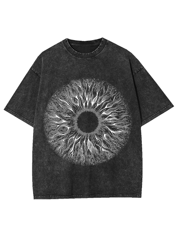 Hypnotic Eye of Chaos Washed Tshirt