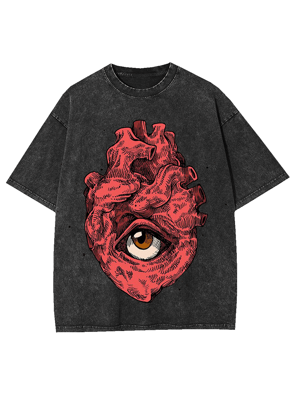 Heart Vision Washed Tshirt