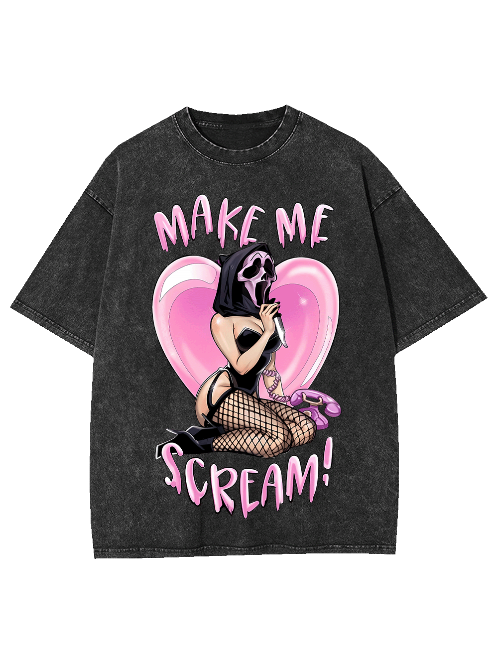 Make Me Scream! Washed Tshirt