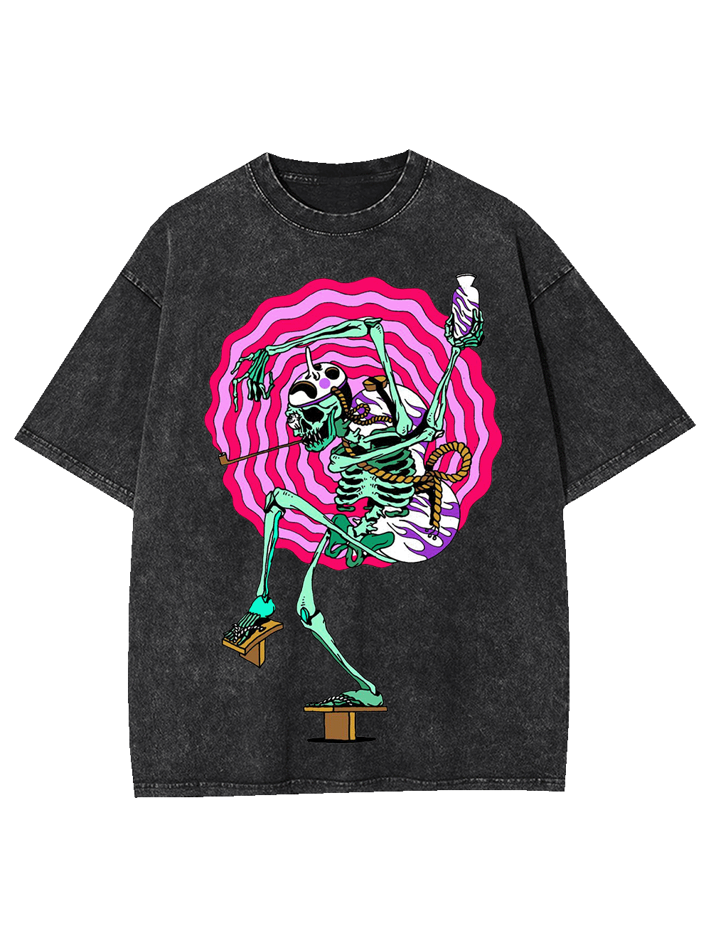 DANCING WITH THE VOID WASHED TSHIRT