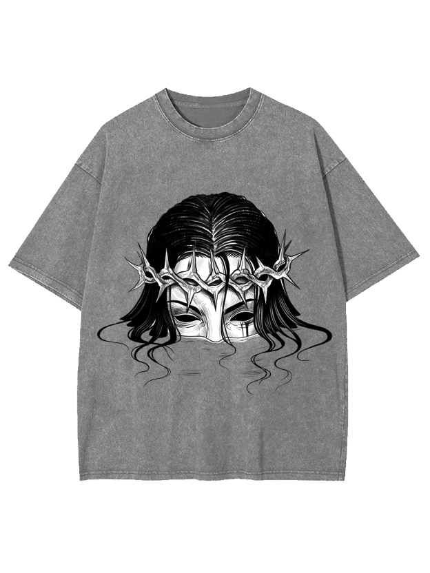CROWN OF SILENT DESPAIR WASHED TSHIRT
