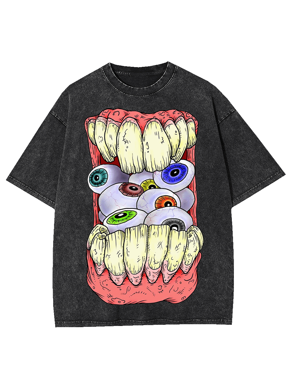CHEWING EYES WASHED TSHIRT