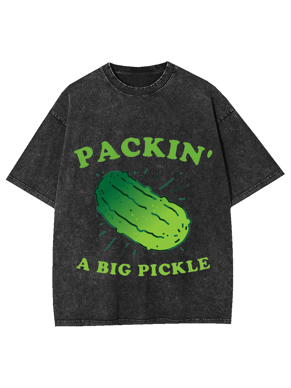 PACKIN A BIG PICKLE WASHED TSHIRT