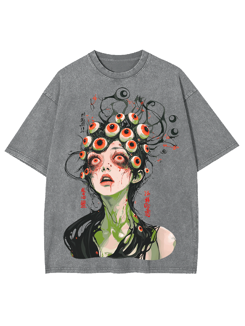 Eyeball Medusa Washed Tshirt