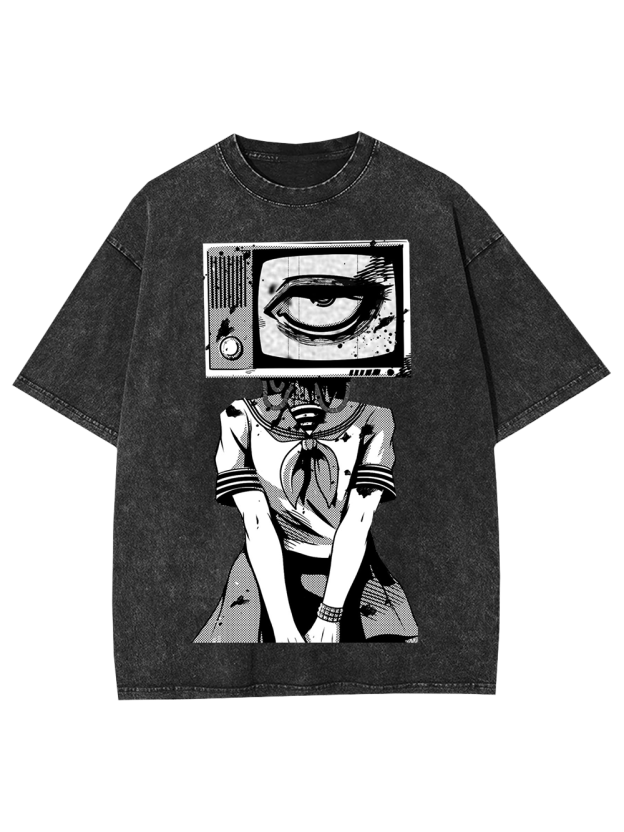 Eye On Screen Washed Tshirt
