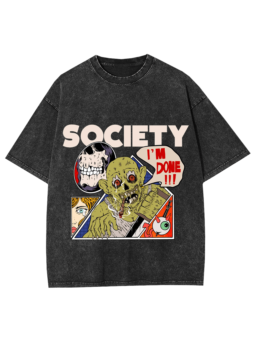 Society Washed Tshirt