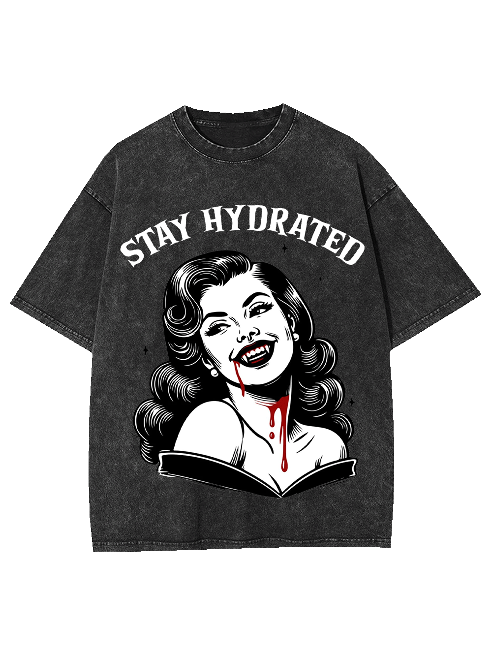 Stay Hydrated Washed Tshirt